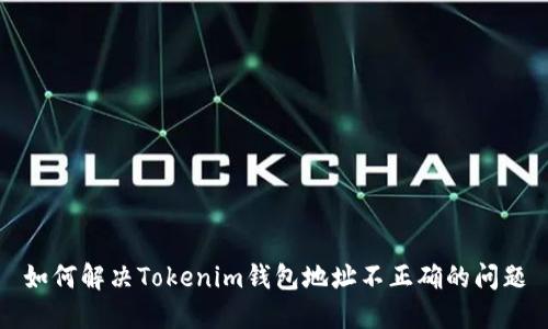 如何解决Tokenim钱包地址不正确的问题